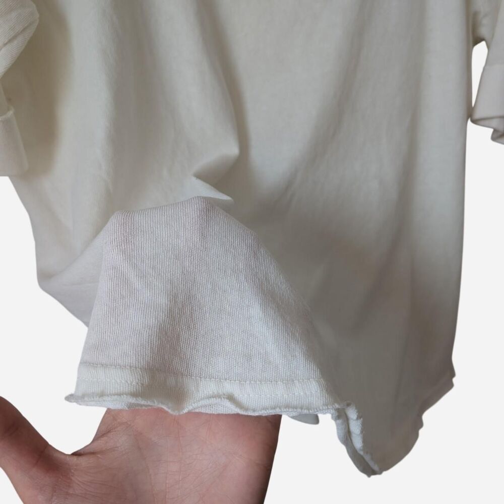 Lucky-Brand Women's White and Cream Blouse - Picture 4 of 7